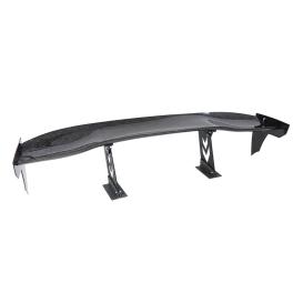 NRG Innovations Forged Carbon Fiber Wing with Arrows Cut-Out Stands and Adjustable End Plates