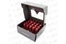 NRG Innovations M12 X 1.25 Open End Red Steel Lug Nuts Set with Dust Cap Covers - NRG Innovations LN-LS710RD-21