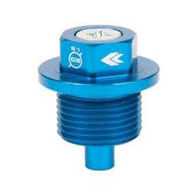 NRG Innovations Blue Magnetic Oil Drain Plug