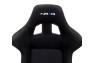 NRG Innovations Medium Carbon Fiber Bucket Racing Seat in Black Cloth with Suede Lining - NRG Innovations RSC-310