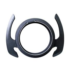 Gen 4.0 Quick Release Hub in Black Body, Black Ring and Handles