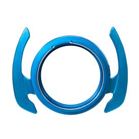 NRG Innovations Gen 4.0 Quick Release Hub in Blue Body, Blue Ring and Handles