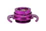 NRG Innovations Gen 4.0 Quick Release Hub in Purple Body and Purple Ring and Handles - NRG Innovations SRk-700PP