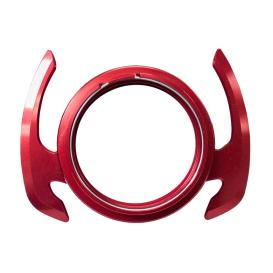 NRG Innovations Gen 4.0 Quick Release Hub in Red Body and Red Ring and Handles