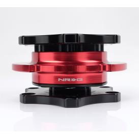 NRG Innovations Gen R 2.0 Quick Release Hub in Black Body, Red Ring