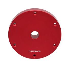 NRG Innovations Red Thrustmaster Steering Wheel Short Hub Adapter