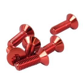 NRG Innovations Coninical Head Red Screw Set