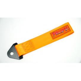 NRG Innovations Orange Tow Strap with Prisma Logo