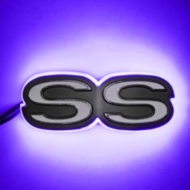 Oracle Lighting "SS" UV/Purple LED Illuminated Emblem