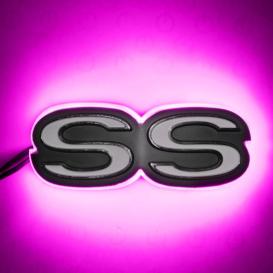 Oracle Lighting "SS" Pink LED Illuminated Emblem