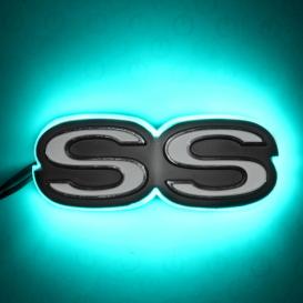 Oracle Lighting "SS" Aqua LED Illuminated Emblem