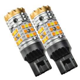 Oracle Lighting 7443-CK LED Switchback High Output Can-Bus LED Bulbs