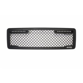 Putco Lighted Boss Black Grille w/ 2 X 10" Luminix Light Bars