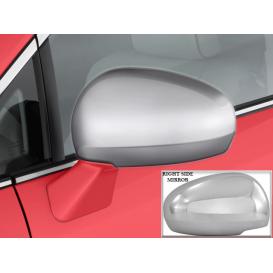 QAA 2-Pc Chrome Plated ABS Plastic Mirror Cover Set