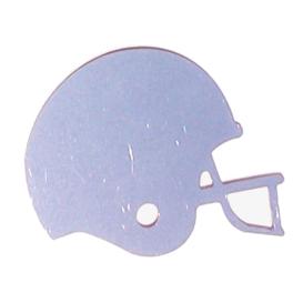 QAA 2-Pc Stainless Steel Football Helmet Decal