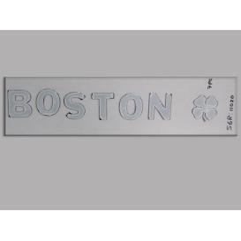 QAA 7-Pc Stainless Steel "BOSTON" and Clover Decal