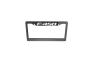 Recon Billet Black License Plate Frame with Red Illuminated Ford F-450 Logo - Recon 264311F450