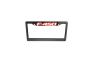 Recon Billet Black License Plate Frame with Red Illuminated Ford F-450 Logo - Recon 264311F450