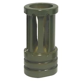 Recon Olive Drab/Army Green Aluminum AR-15 A2 Rifle Barrel Antenna Tip Flash Hider