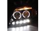 Spec-D Tuning Chrome Halo LED Projector Headlights - Spec-D Tuning 2LHP-F15097-TM