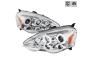 Spec-D Tuning Chrome Halo LED Projector Headlights - Spec-D Tuning 2LHP-RSX02-TM