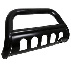 Spec-D Tuning 3" S2 Series Black Bull Bar With Skid Plate