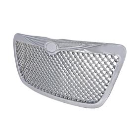 Spec-D Tuning Chrome Mesh Grille with Wing Logo