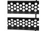 Spec-D Tuning Matte Black Round Hole Style Grille - Spec-D Tuning HG-F15009JMO-GL