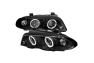 Spec-D Tuning Black Halo Projector Headlights - Spec-D Tuning LHP-E46994JM-TM