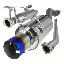 Spec-D Tuning 2.5" Inlet N1 Style Cat-Back Exhaust System with Burnt Tip