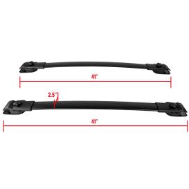 Spec-D Tuning Black Roof Rack