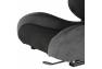 Spec-D Tuning Black Suede with Black Stitching Fully Reclinable Racing Seat with Sliders (Driver Side) - Spec-D Tuning RS-2001L