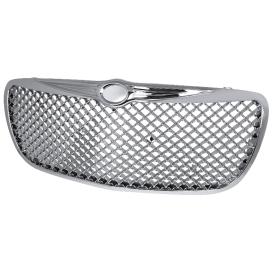 Spec-D Tuning Chrome Bentley Style Mesh Grille