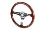 Spec-D Tuning 350mm Wooden Steering Wheel - Spec-D Tuning SW-112-W-SD