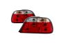 Spyder Red/Clear Euro Tail Lights - Spyder 5000651