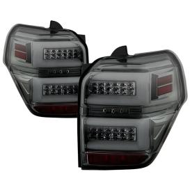 Driver and Passenger Side Smoke LED Tail Lights with Sequential Turn Signal