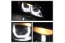 Spyder Black 3D Halo Projector Headlights - Spyder 5031877