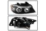 Spyder Black LED Halo Projector Headlights - Spyder 5009005