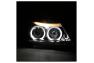 Spyder Chrome LED Halo Projector Headlights - Spyder 5009012