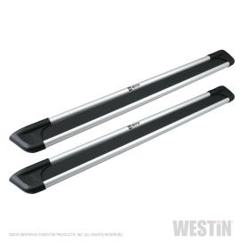 Westin 6" Sure-Grip Black Running Boards with Chrome Trim
