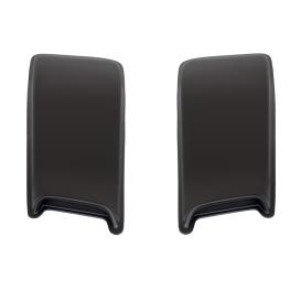 Westin Large Double Smooth Hood Scoops (Unpainted)