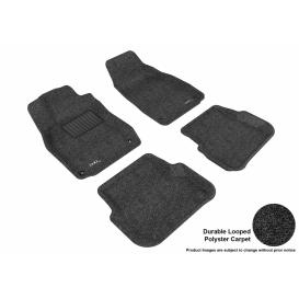 3D MAXpider 1st & 2nd Row Classic All-Weather Black Floor Liners