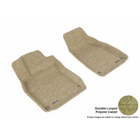 3D MAXpider 1st Row Classic All-Weather Tan Floor Liners