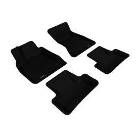 2009-2017 Audi Q5 3D MAXpider 1st & 2nd Row Kagu Black Floor Liners