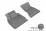 3D MAXpider 1st Row Classic All-Weather Gray Floor Liners - 3D MAXpider L1AD00912201
