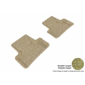 2009-2017 Audi Q5 3D MAXpider 2nd Row Classic All-Weather Tan Floor Liners
