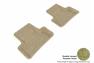 3D MAXpider 2nd Row Classic All-Weather Tan Floor Liners - 3D MAXpider L1AD00922202