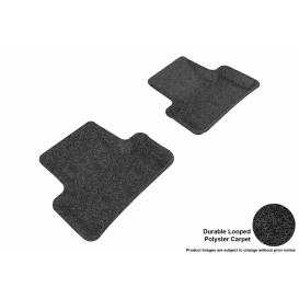 2009-2017 Audi Q5 3D MAXpider 2nd Row Classic All-Weather Black Floor Liners