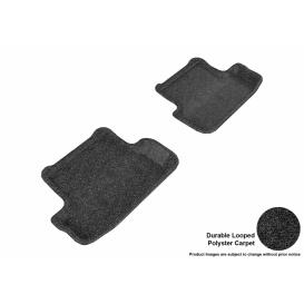 3D MAXpider 2nd Row Classic All-Weather Black Floor Liners