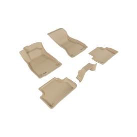 3D MAXpider 1st & 2nd Row Kagu Tan Floor Liners